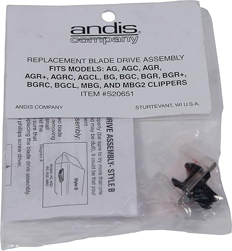 Miniatura 1 de Andis palanca de acción montable de repuesto para pinza cortauñas para mascotas