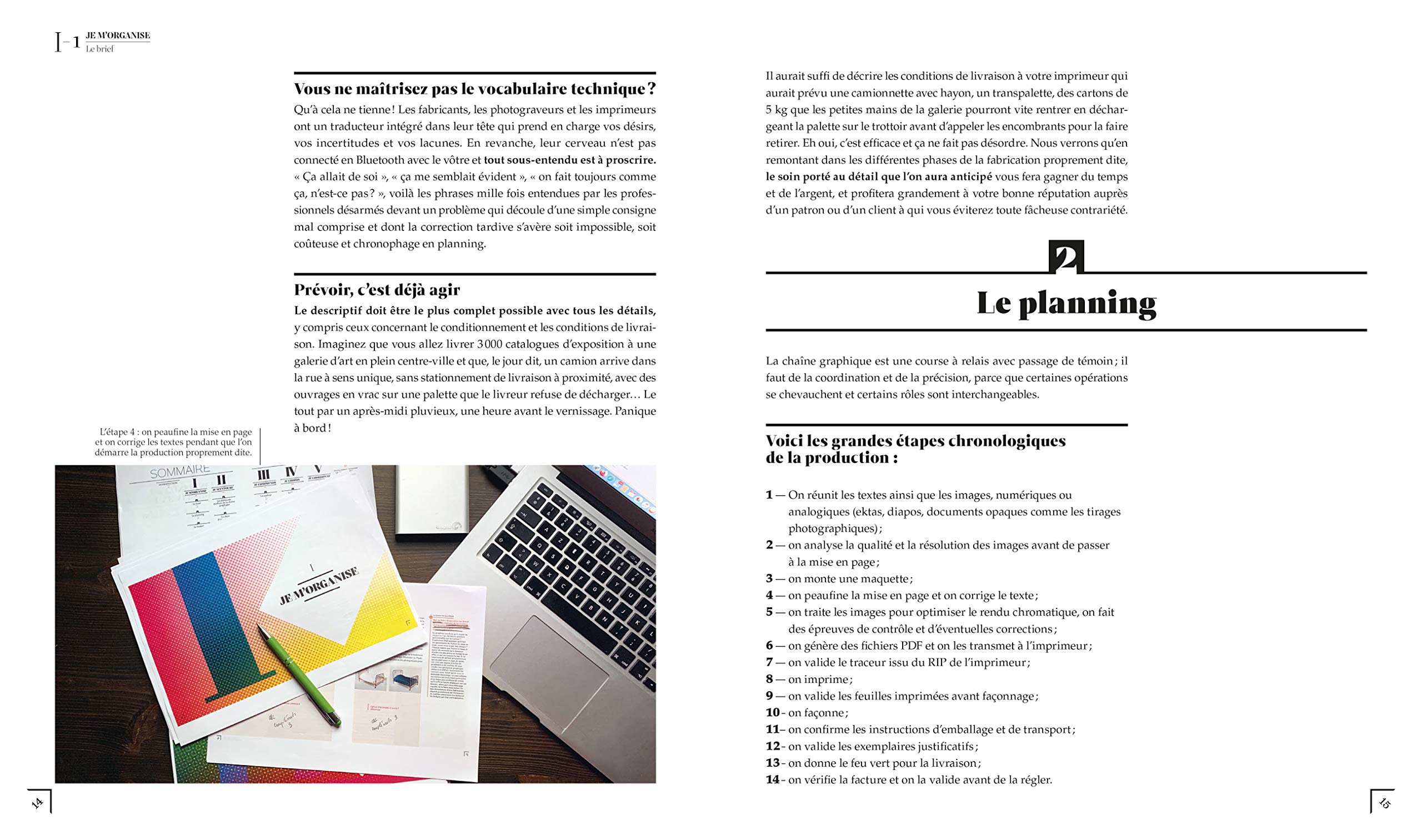 Le guide de la fabrication: Comprendre, gérer et imprimer vos productions graphiques