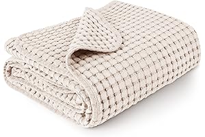 Soft Waffle Pattern Baby Blanket