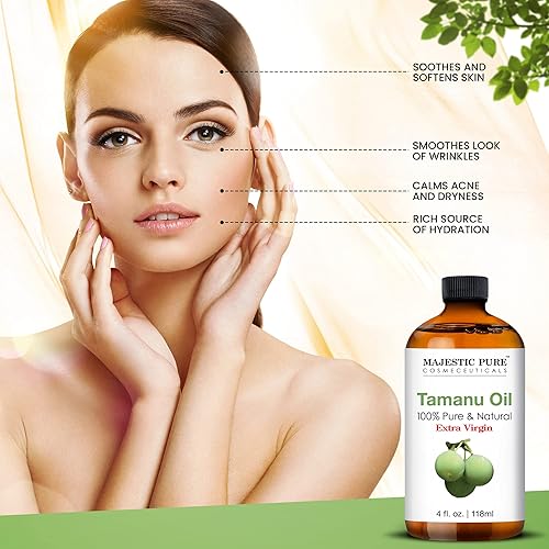 Miniatura 4 de Aceite puro de tamanu extra virgen Majestic, 0,03 gal.