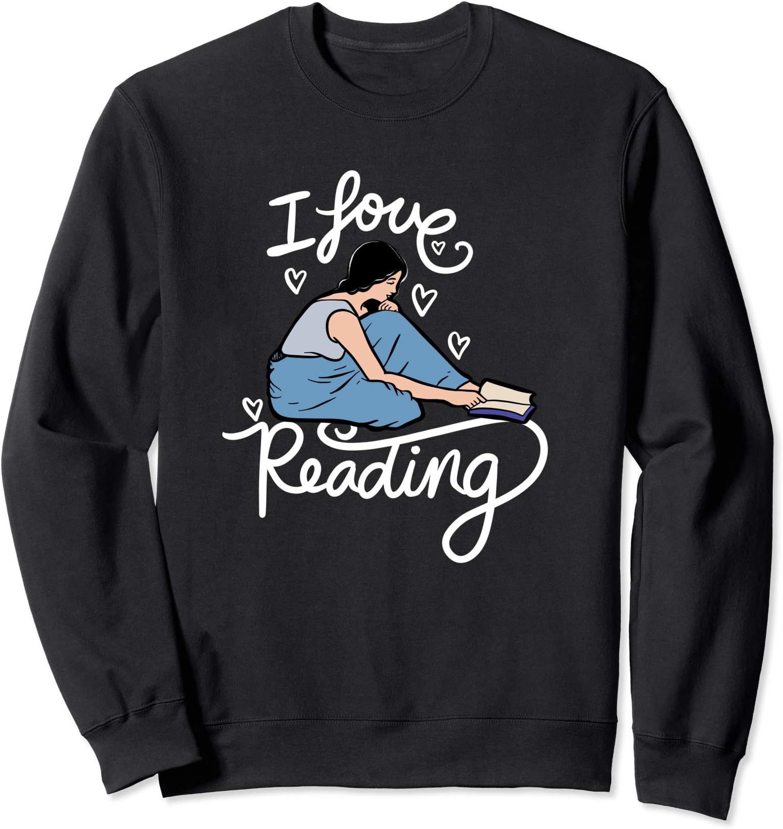 I love reading retro readers gifts Sweatshirt