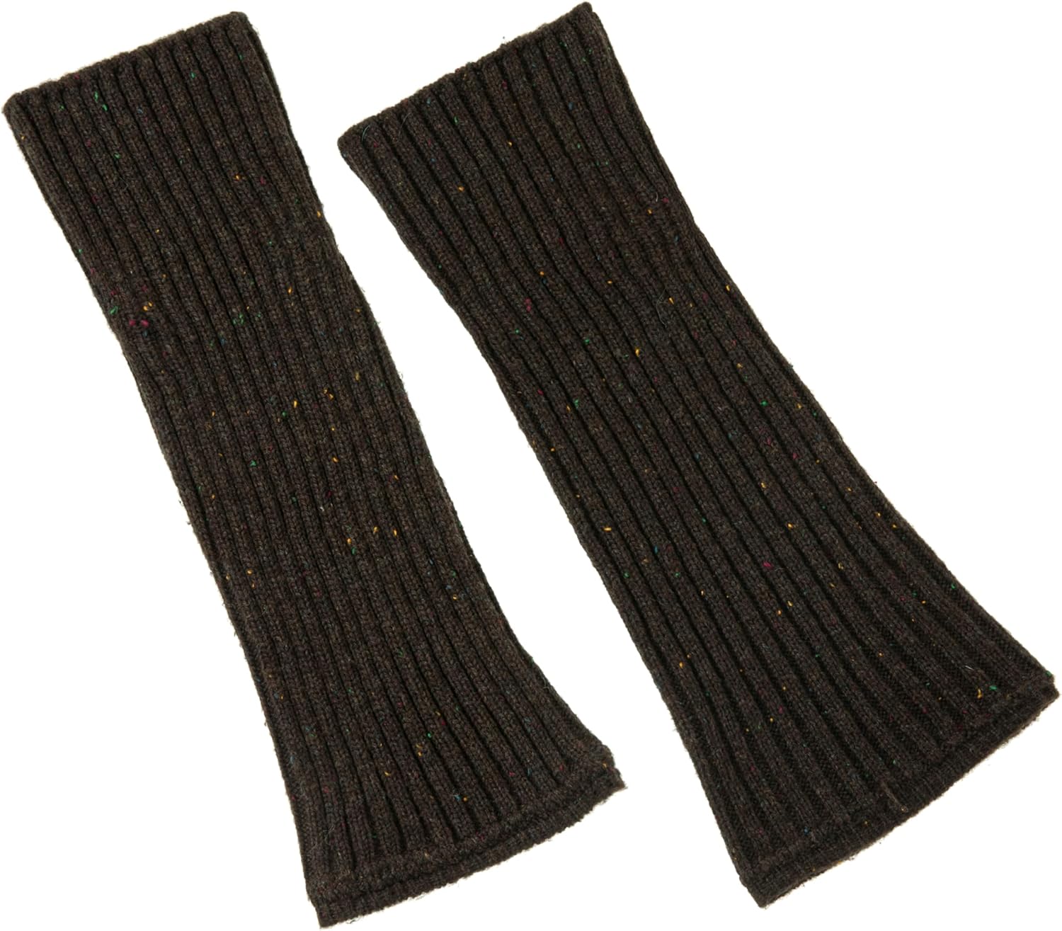 Soxbang Leg Warmers for Women 30% Wool Blend Speckled Knit, Cozy Ribbed Winter Leg Sleeves for Boots, Cold Weather - Image 4