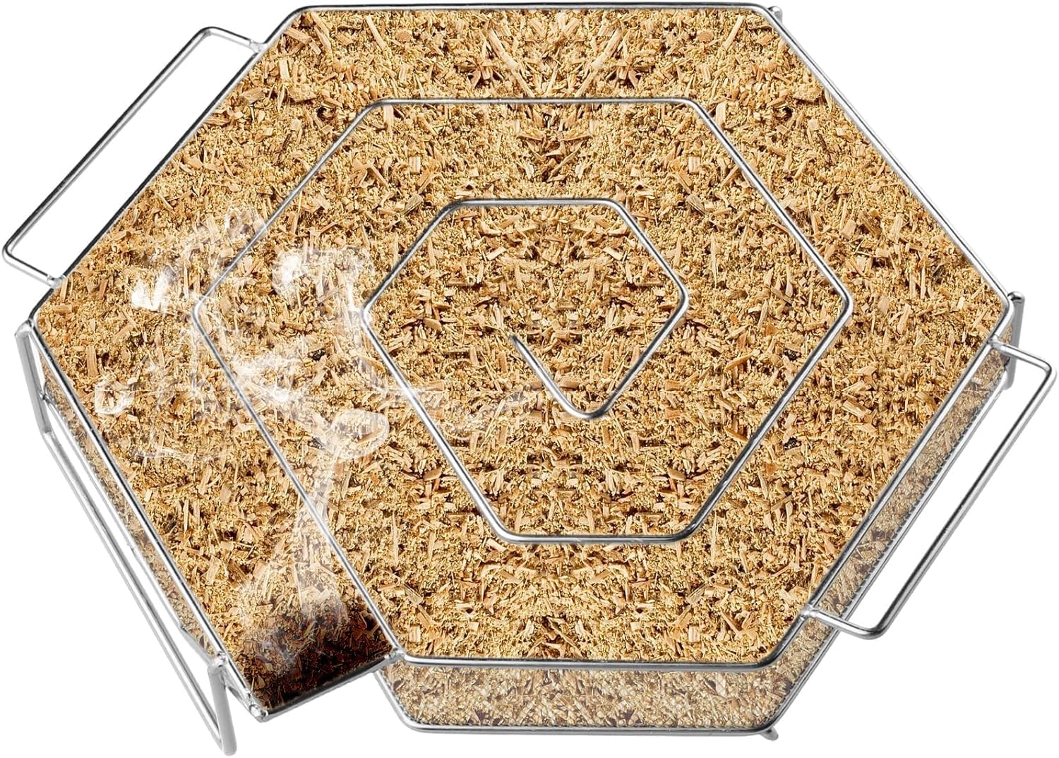 Sciure de Bois de Hêtre 10L pour Fumoir à Viande et Poisson ||Adaptée au Serpentin Fumoir à Froid |||| MADE IN FRANCE |||| Copeaux de bois compatible avec fumoirs à froid, Mélange PRO | 0,4-1 mm | 2KG