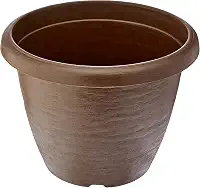 S25Tb-Vaso Siena 25 X19 Cm 5,3L Id Pc 20 Tabaco