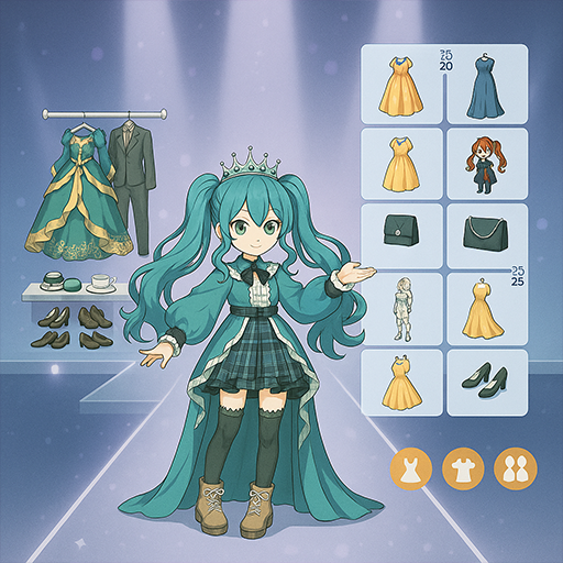 Girls DressUp Fashion Game