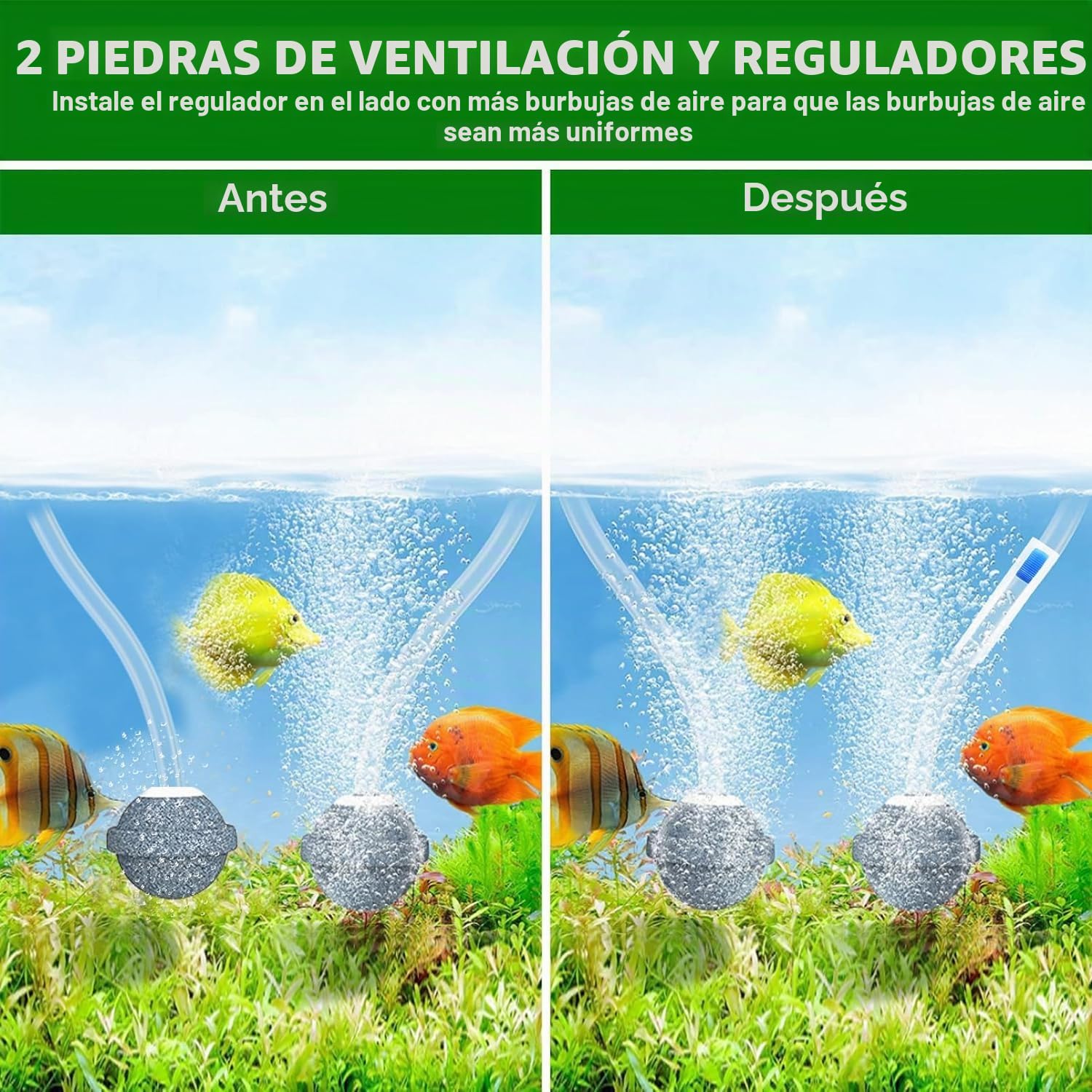 Aireador Solar para Estanques Con Bomba de Aire, 3 Modos (18H/36H/72H), 4 W y 2200 mAh, Regulador de Burbujas para Uso Al Aire Libre