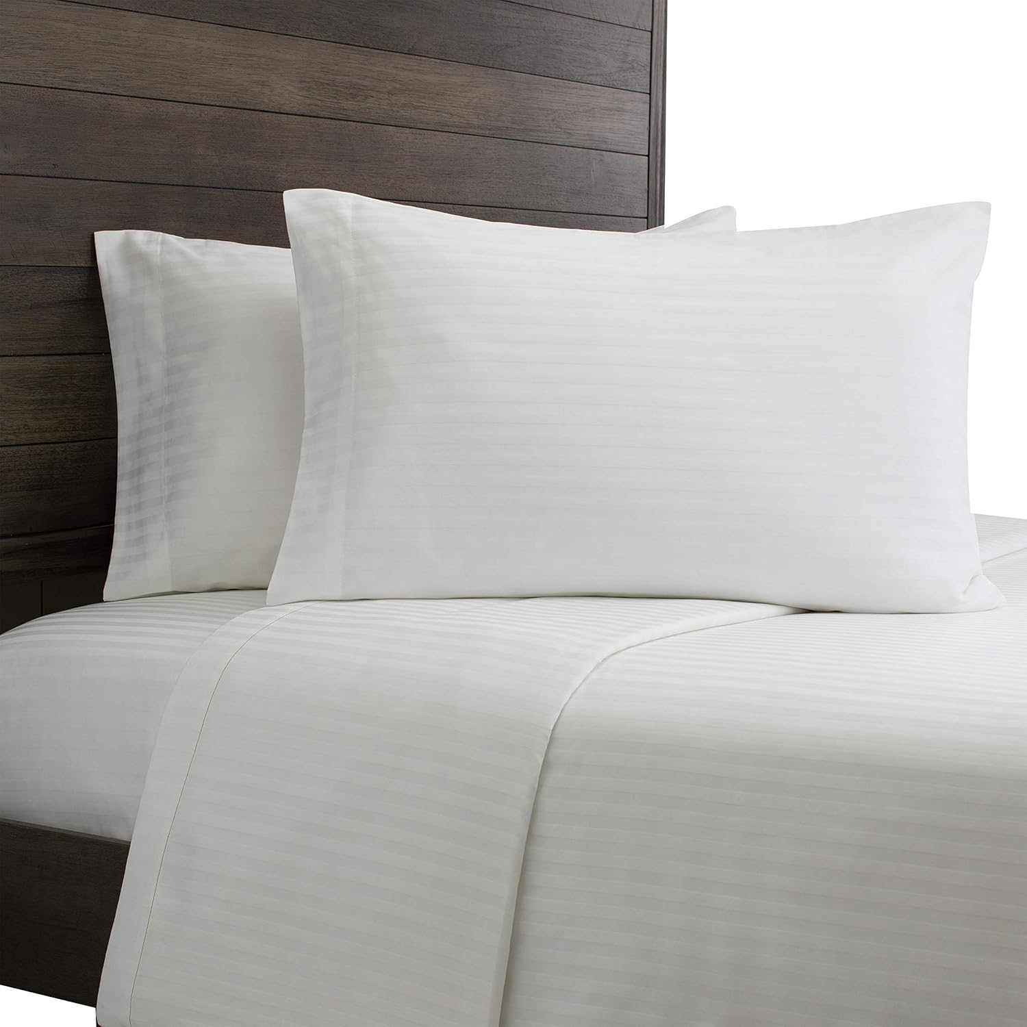 Baltic Linen Chelsea 250 Thread Count Hotel Flat Sheets King/Cal King White 3 Pack : Home & Kitchen