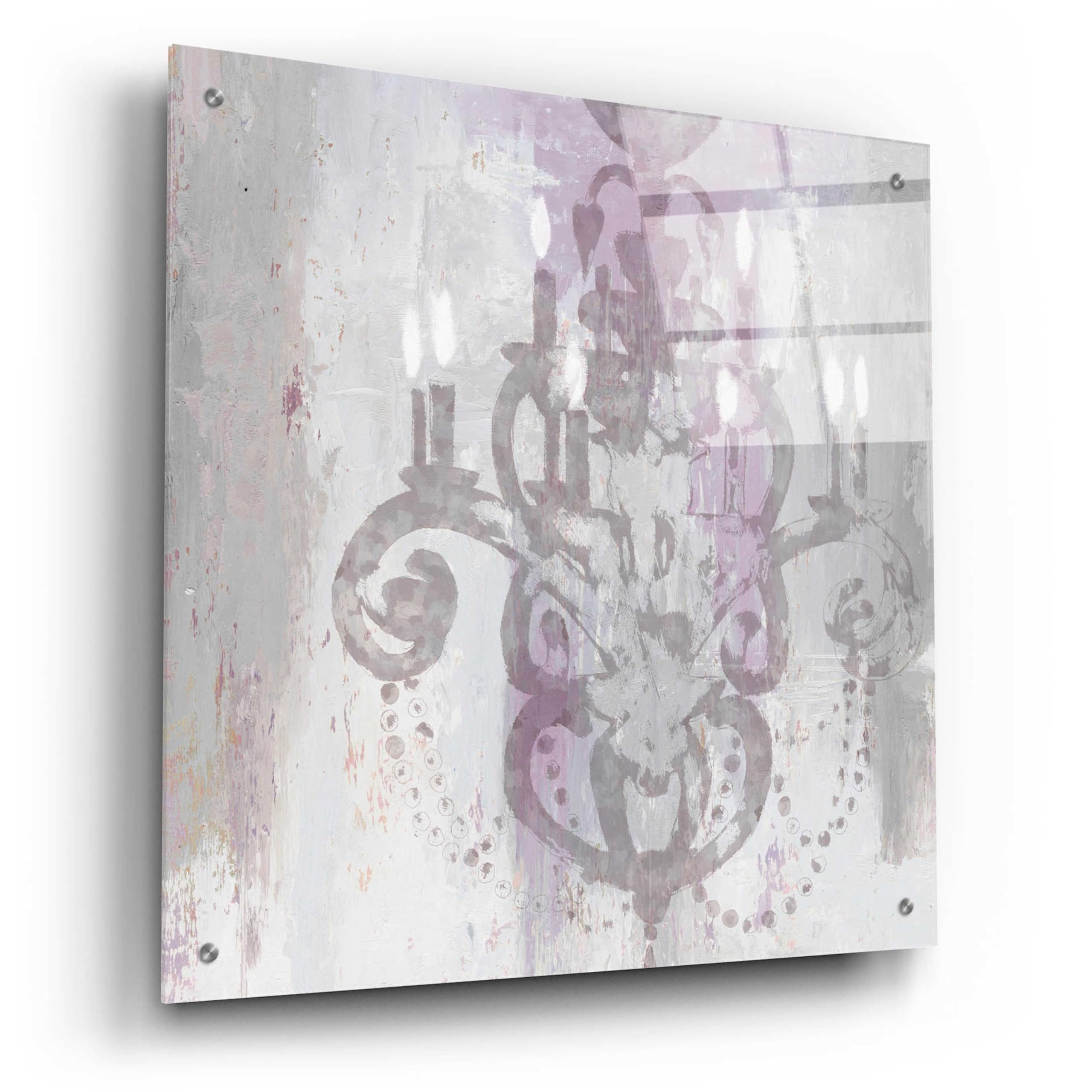 Epic Art 'Candelabra Orchid II' by James Wiens, Acrylic Glass Wall Art, 24
