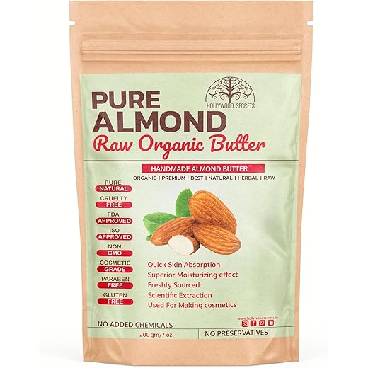 Hollywood Secrets Almond Butter 200g