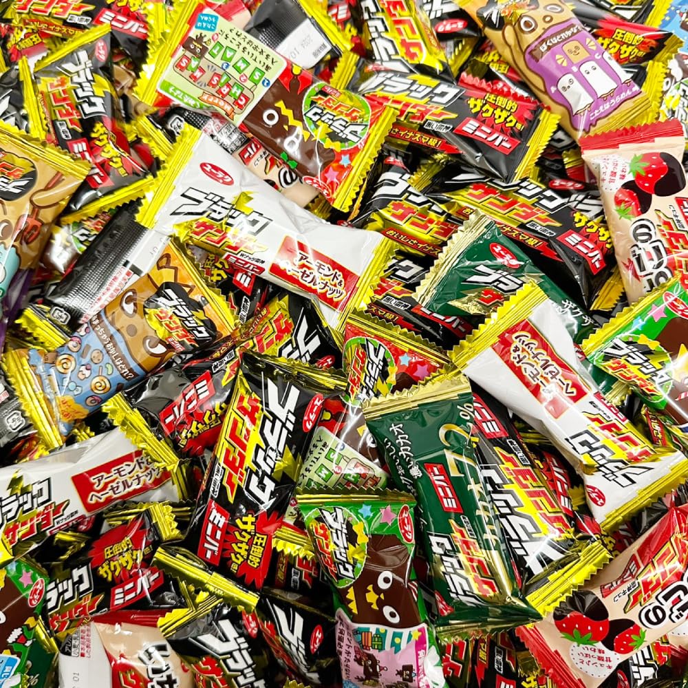 Amazon.co.jp: ブラックサンダー ミニバー スペシャルアソート 1kg 