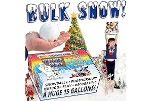 Bulk Fake Snow Powder for Snowball Fights & Winter Fun