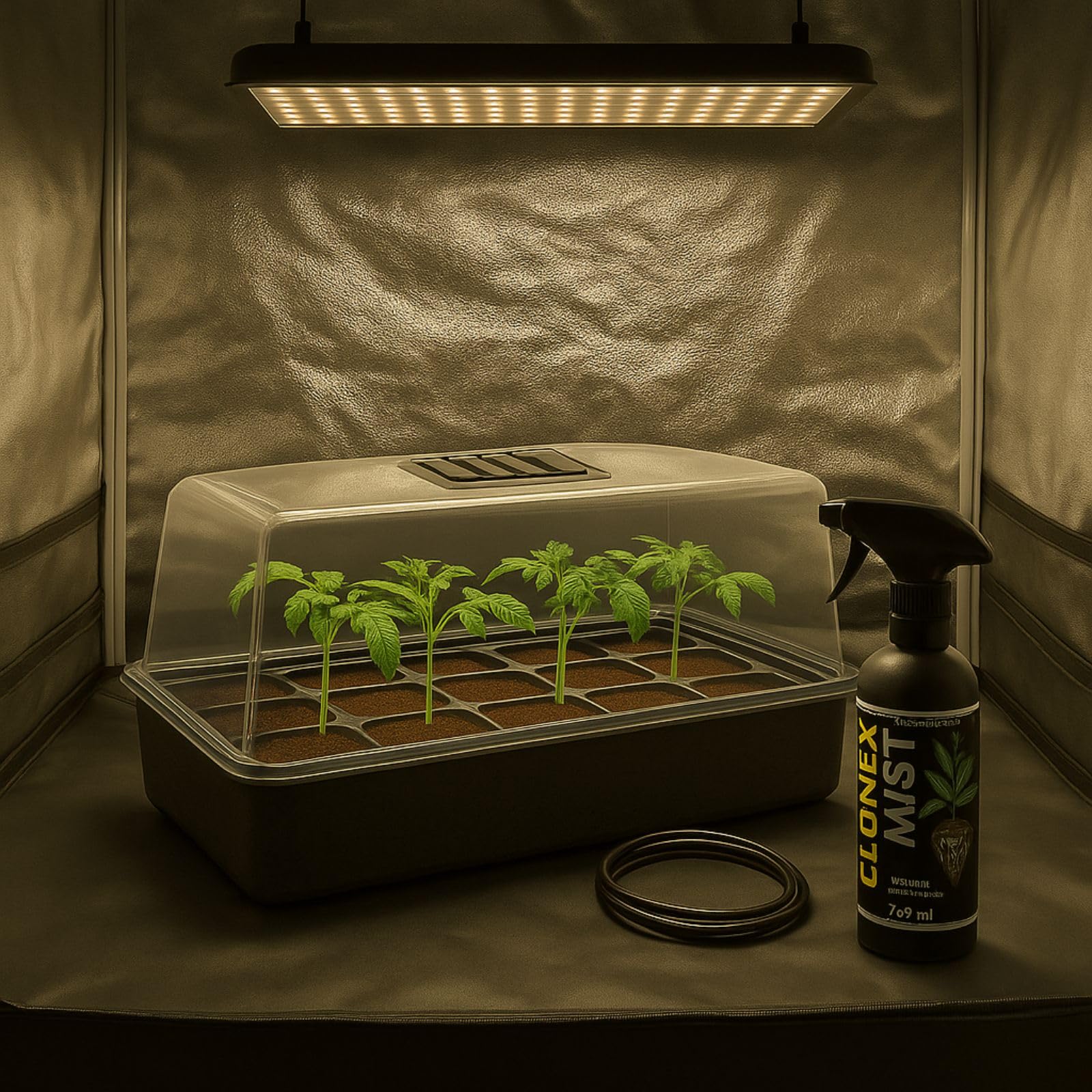 Weedness Clonex Mist 750 ml - Bewurzelungspulver für Stecklinge Wurzelaktivator Bewurzelungshormon Rooting Gel Wurzelpulver Bewurzelungshilfe