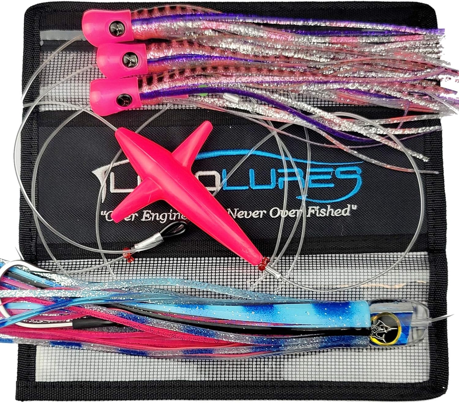 Lobo Lures #200 Pelagic Magic Skipjack Hybrid Daisy Chain Marlin & Tuna Trolling Lure Urethane USA Made