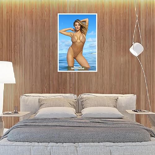 Miniatura 5 de JESCTA Kate Upton - Póster hermoso y sexy en lienzo, modelos, arte de pared para decoración del hogar y la oficina, sin marco, 24 x 16 pulgadas