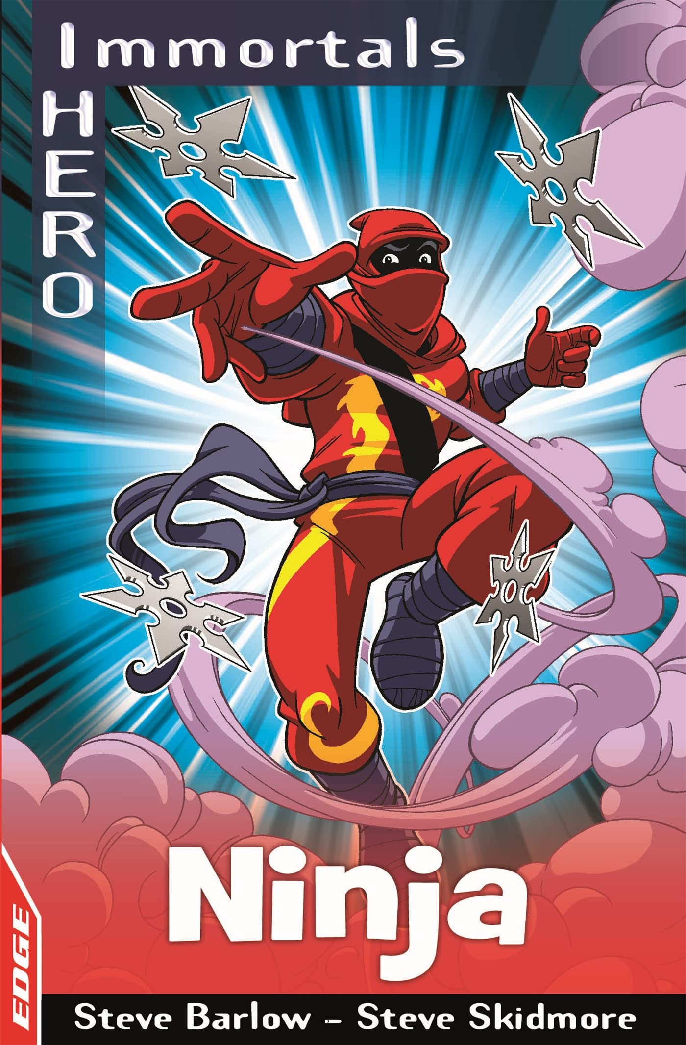 Ninja (EDGE: I HERO: Immortals). Barlow, Skidmore 9781445151045 Free Shipping**