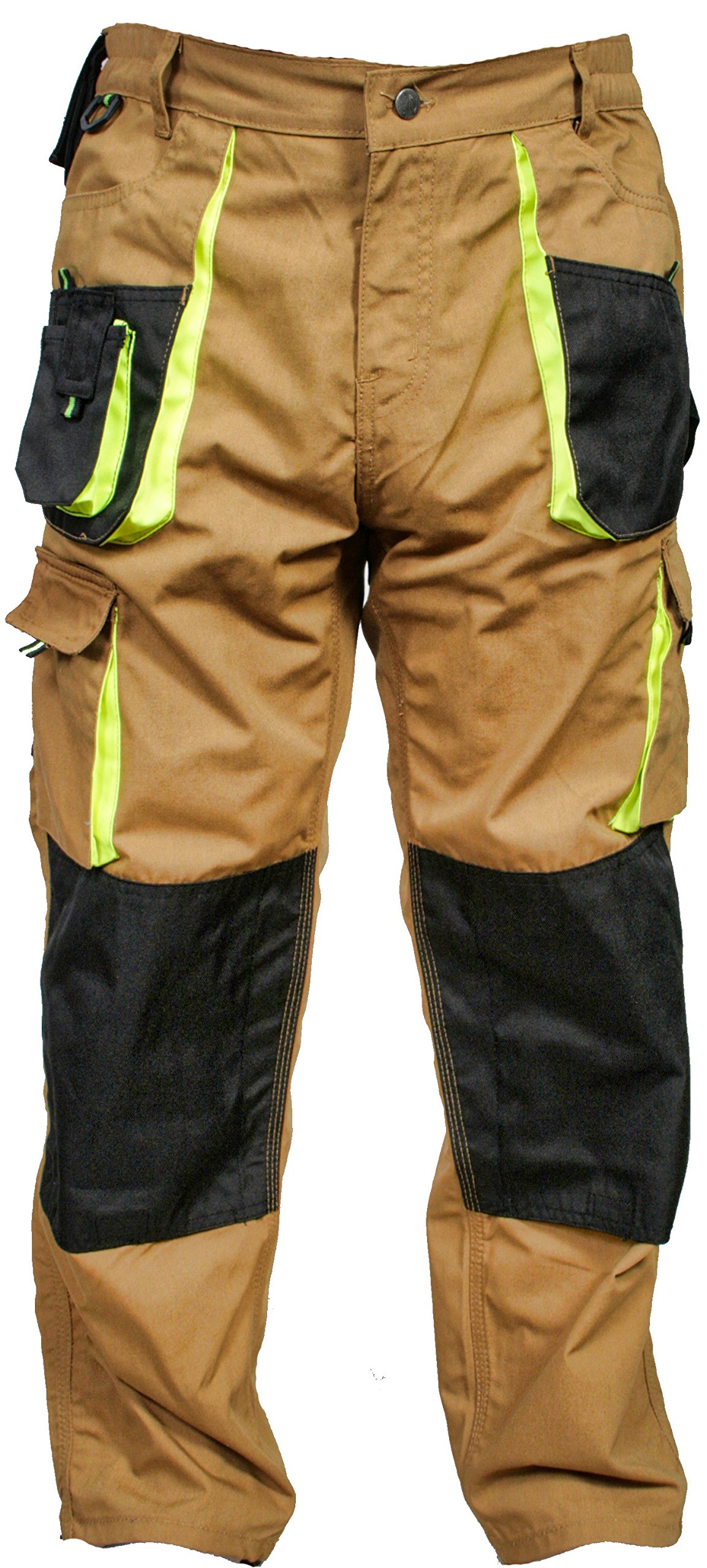 Juicy Trendz Work Trousers for Men - Men's Work Utility & Safety Pants for Construction and Outdoor Activities