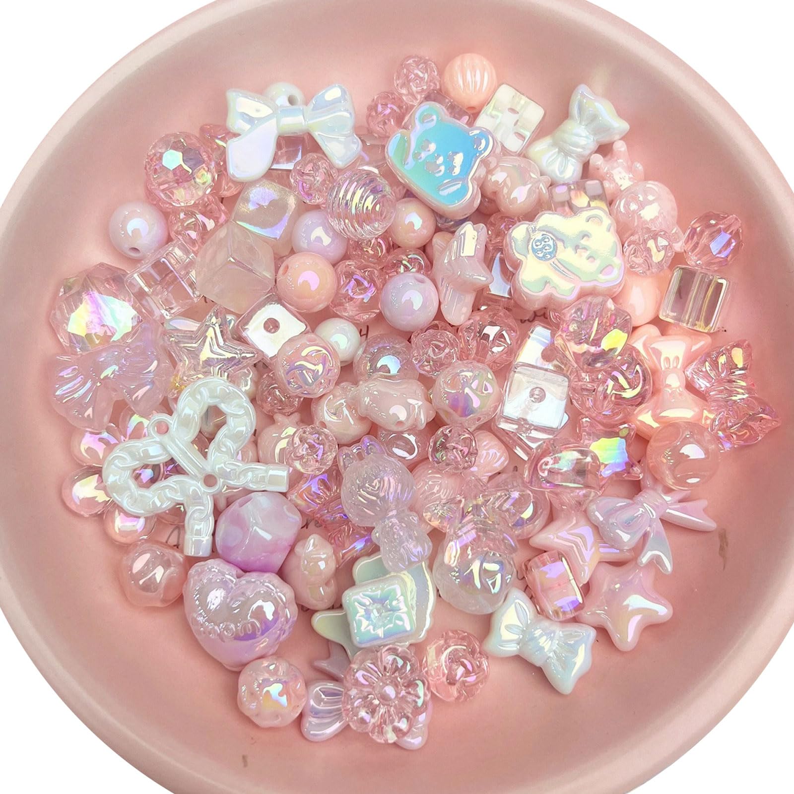 Accesorios de pulsera creativos y cuentas para tardes de manualidades
