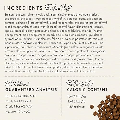 Miniatura 4 de Fromm Four-Star Nutritionals Surf & Turf - Comida seca prémium para gatos, receta de salmón, 10 libras