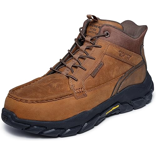 Skechers mens Santoro Moc Toe Hands Free Slip Ins