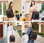 VNINE Travel Backpack for Women Men Carry on Backpack 17 Inch Laptop Backpack 40L Bags Flight Approved Business Bag Water Resistant Luggage Daily Weekender Bag