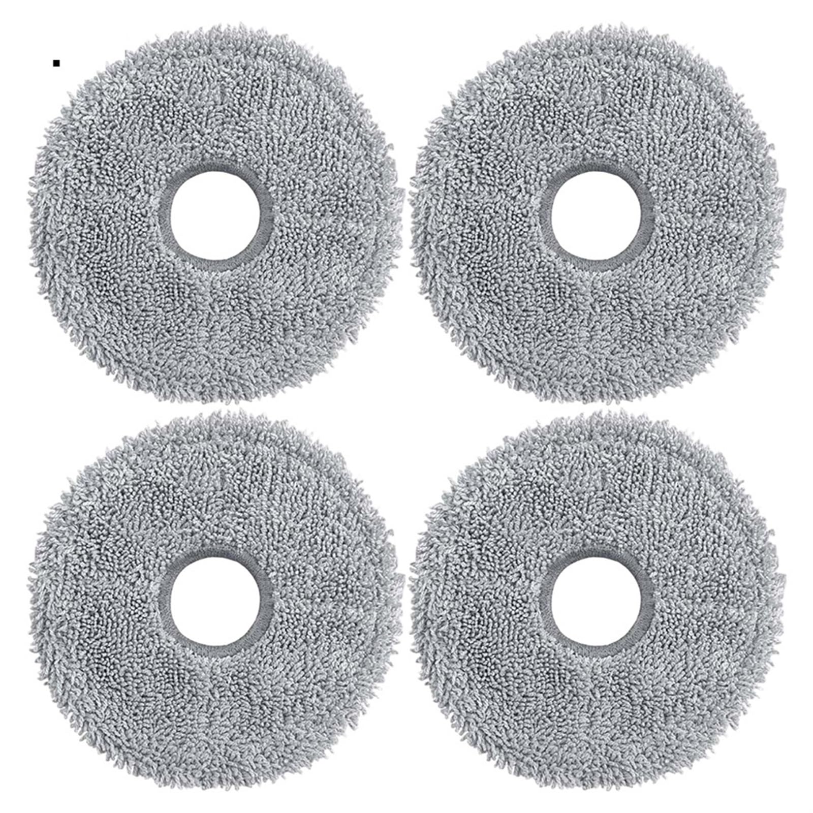 Mop Cloths, for Dreames, for Bot L20 Ultra / L20 Ultra X20 Pro Robot Vacuum Cleaner Replacement Robot Sweeper Mop Cloth Pad Household Robot Mop Refill Pads(4 PACK)