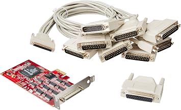 Rocketport Pcie 8PORT DB25M RS232/422/485 Express Octa