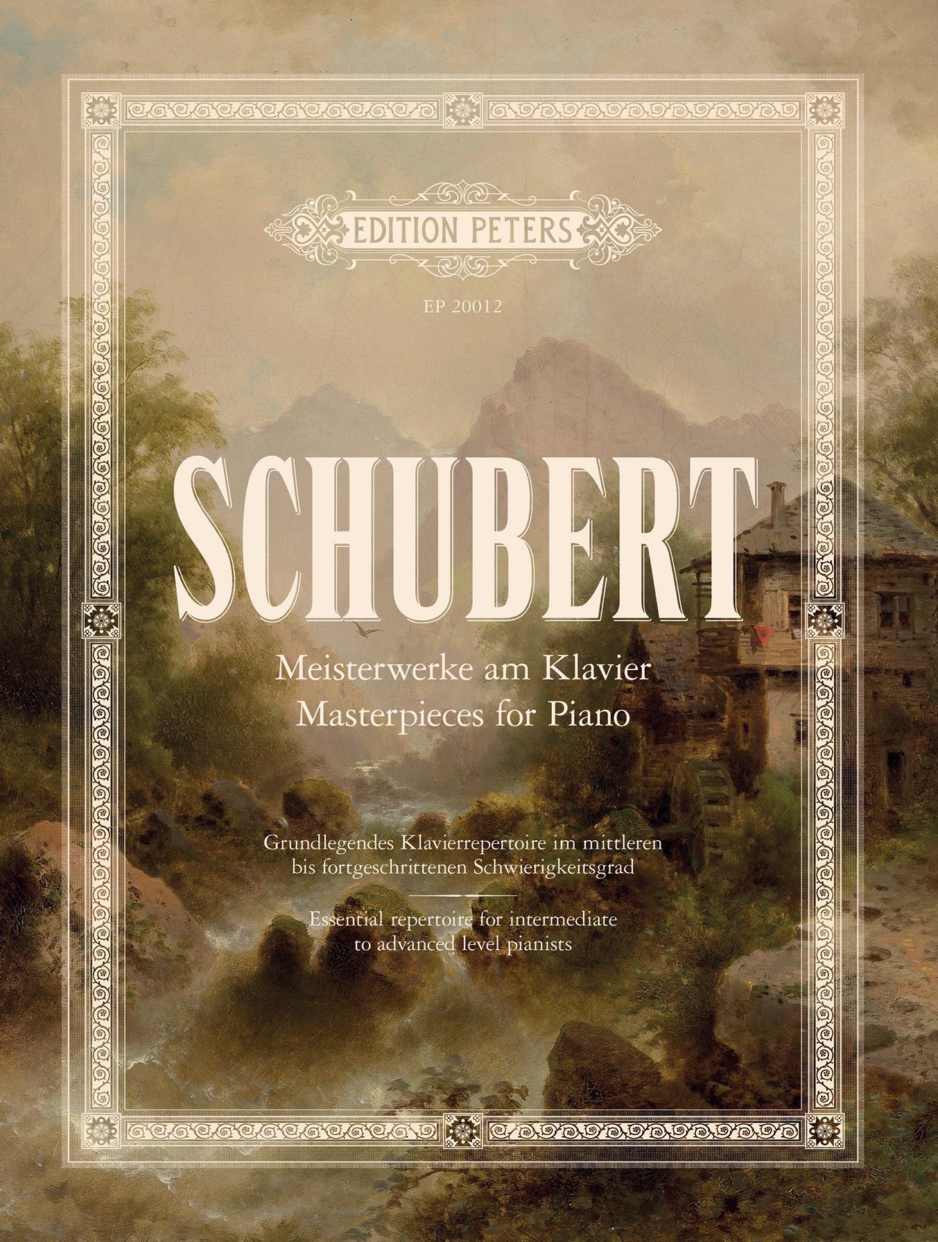 Schubert: Masterpieces for Piano (EP20012) (Masterworks for intermediate to advanced players)