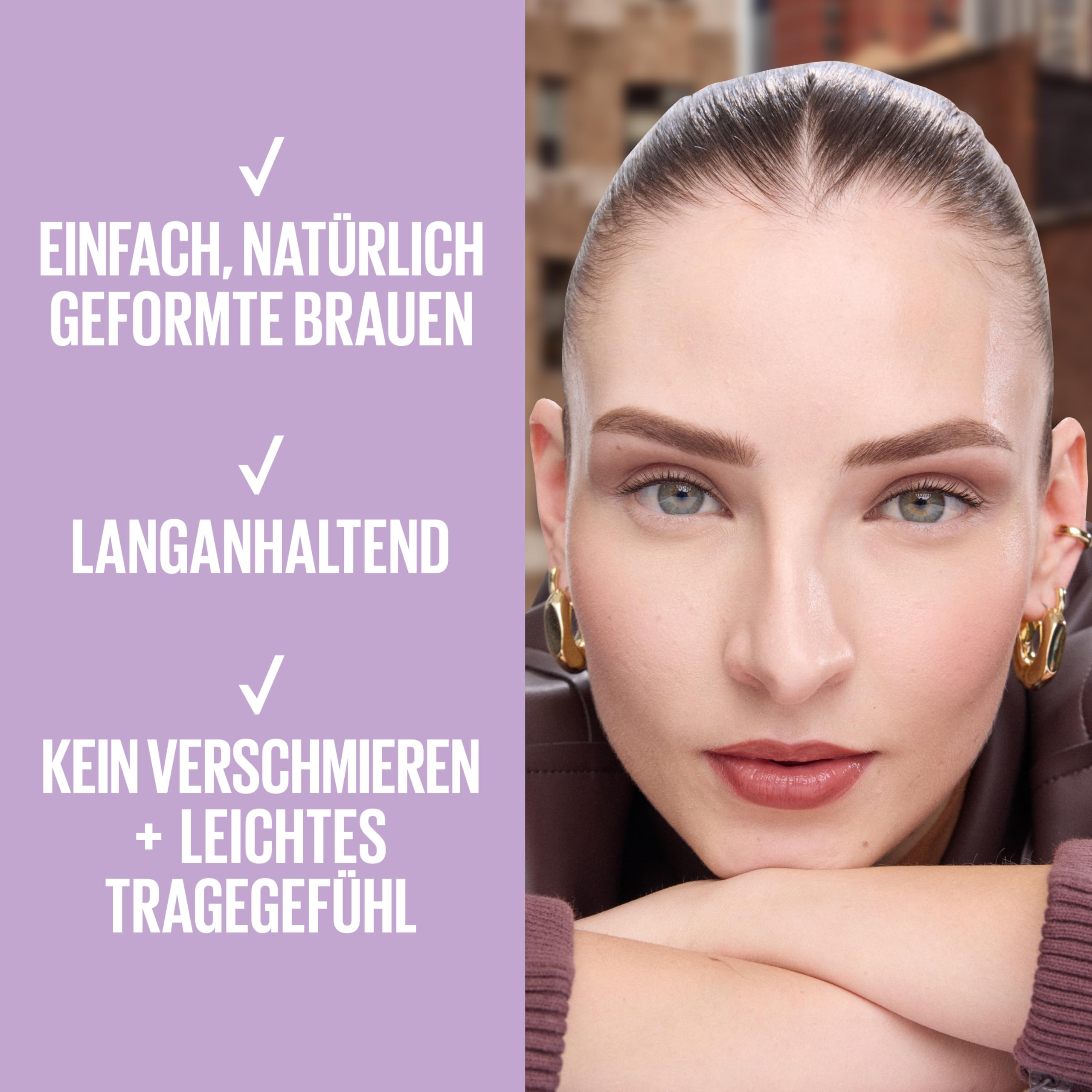 Maybelline New York Quick Shaper Kaş Şekillendirici Kalem - 04 Medium Brown (3 paketi)