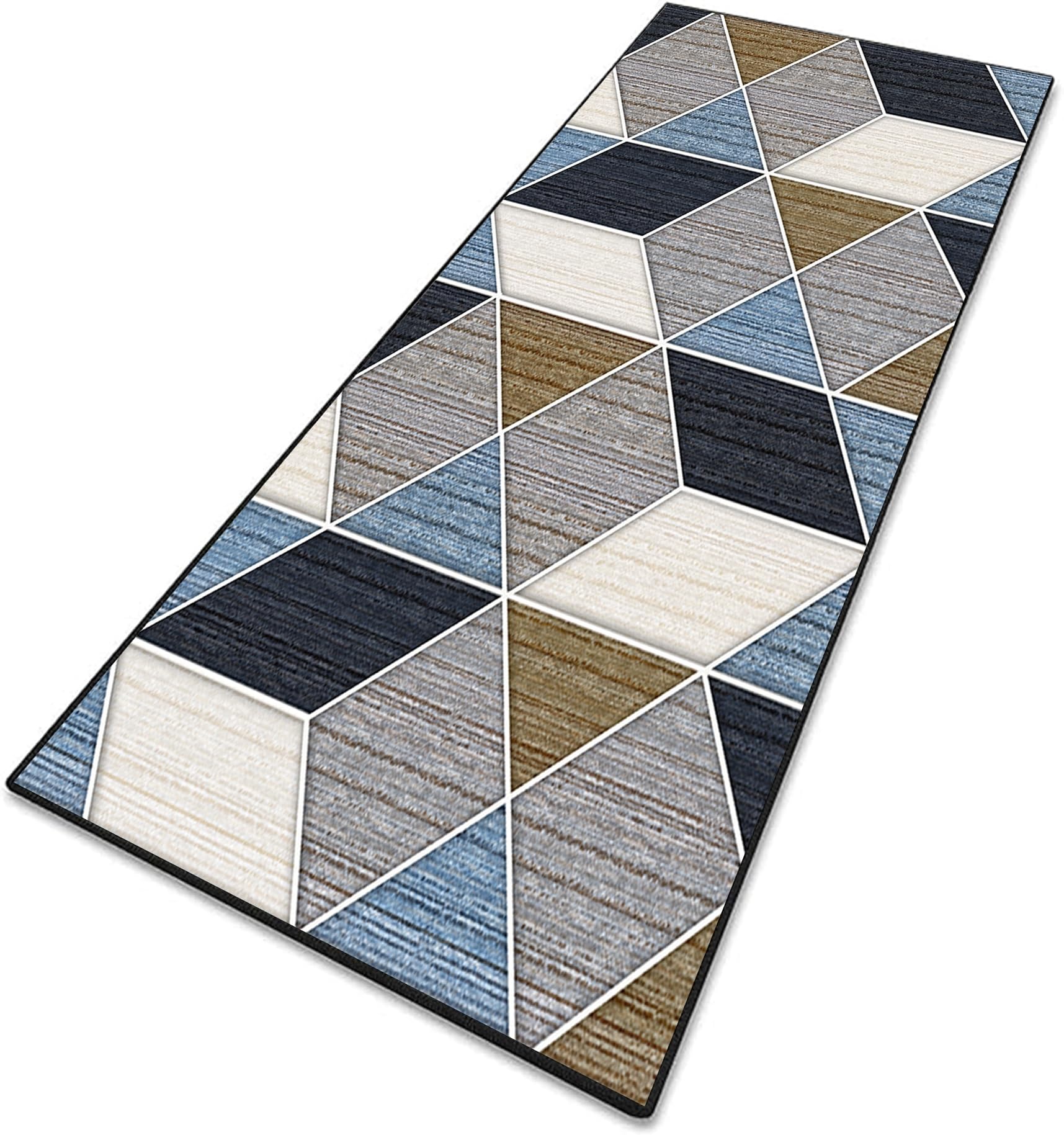Alfombras cocina decorativas de 92x120 cm lavables y resistentes para pasillos modernos