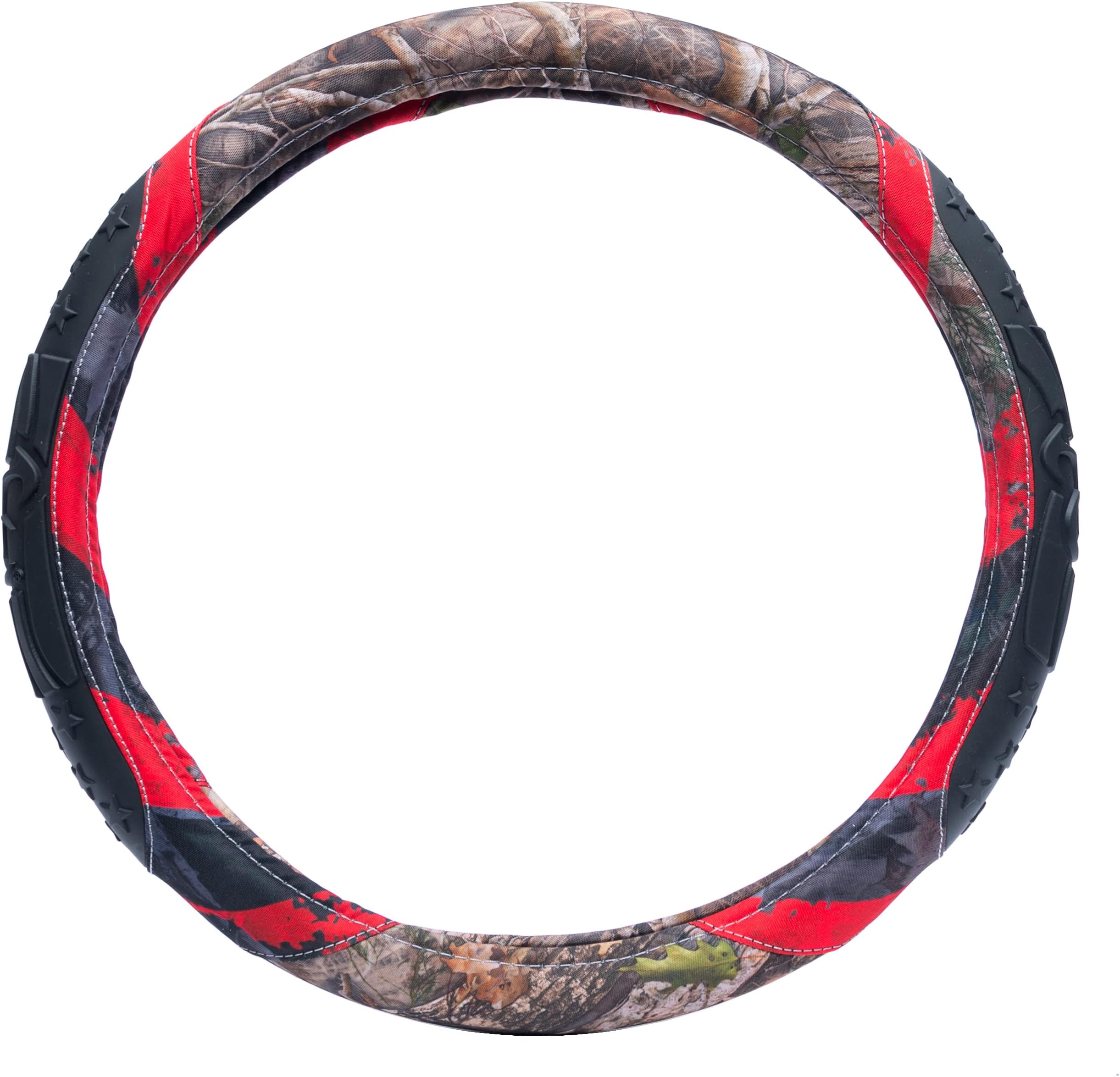 True TimberTrueTimber Kanati Freedom Steering Wheel Cover, Patriotic Camouflage Cover for Car Steering Wheels โ Camo