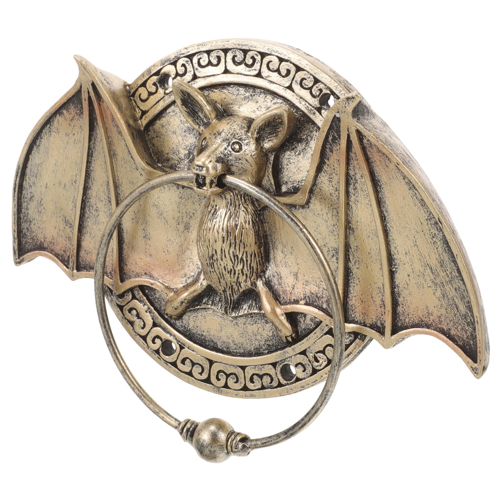Heurtoir de porte chauve-souris en résine noire POPETPOP pour décoration extérieure