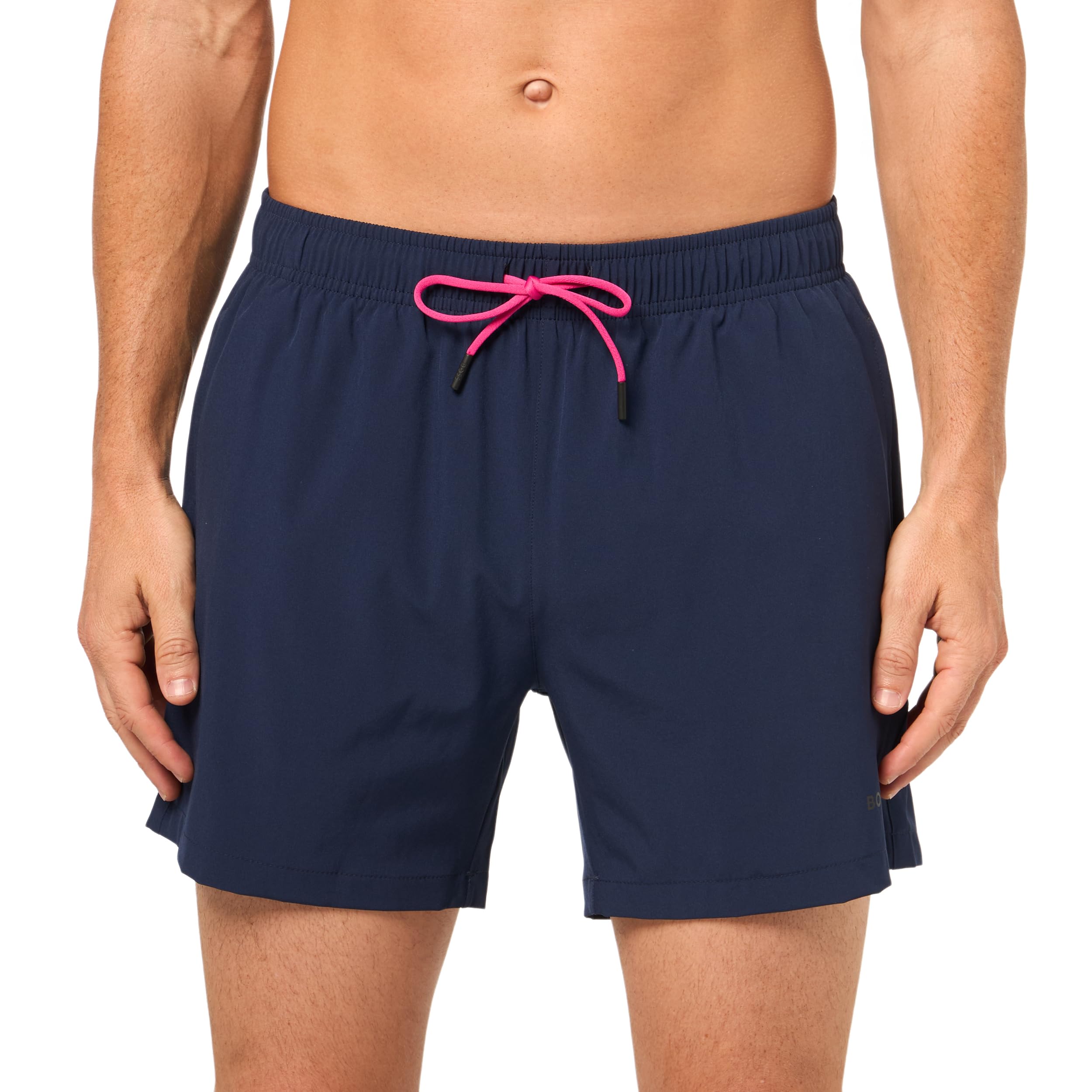 

                                                    BOSS, Small Logo Smooth Swim Trunk, Black Magnolia