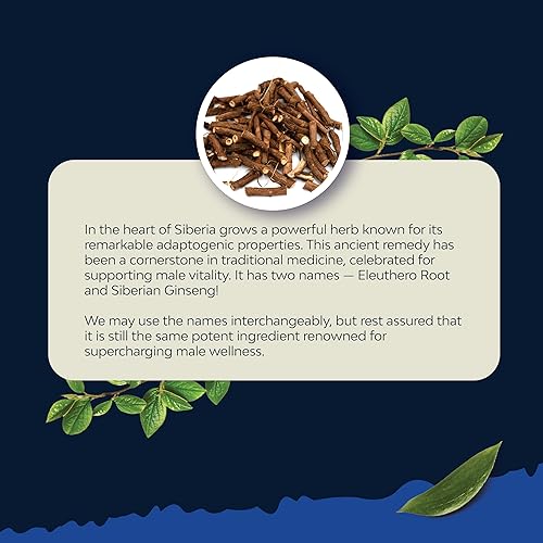 Miniatura 6 de Cápsulas de raíz de maca negra para hombres, suplemento de testosterona a base de hierbas para hombres con ginseng siberiano Ashwagandha y raíz de