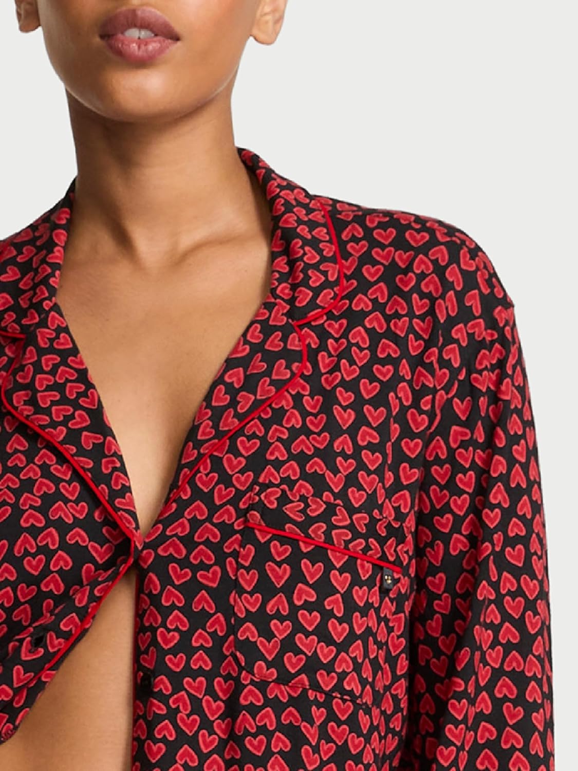 Victoria's Secret Modal Pajama Set, Long Sleeve Button Down Shirt and Pajama Pants, Sleepwear for Women (XS-XXL) - Image 4