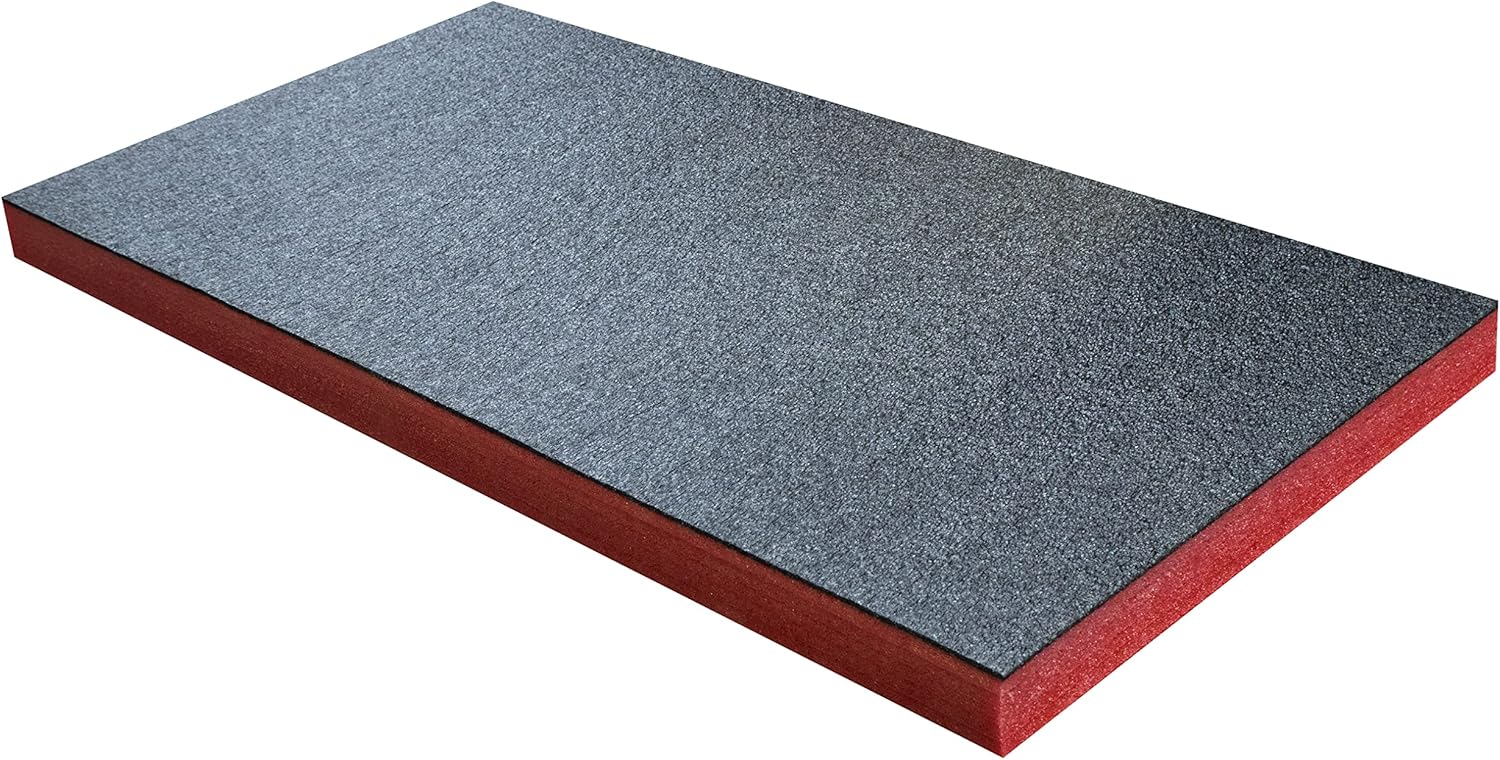 Shadow Foam Medium Sheet 1000mm x 500mm Cut and Peel Foam for Toolbox Organisation, Flight