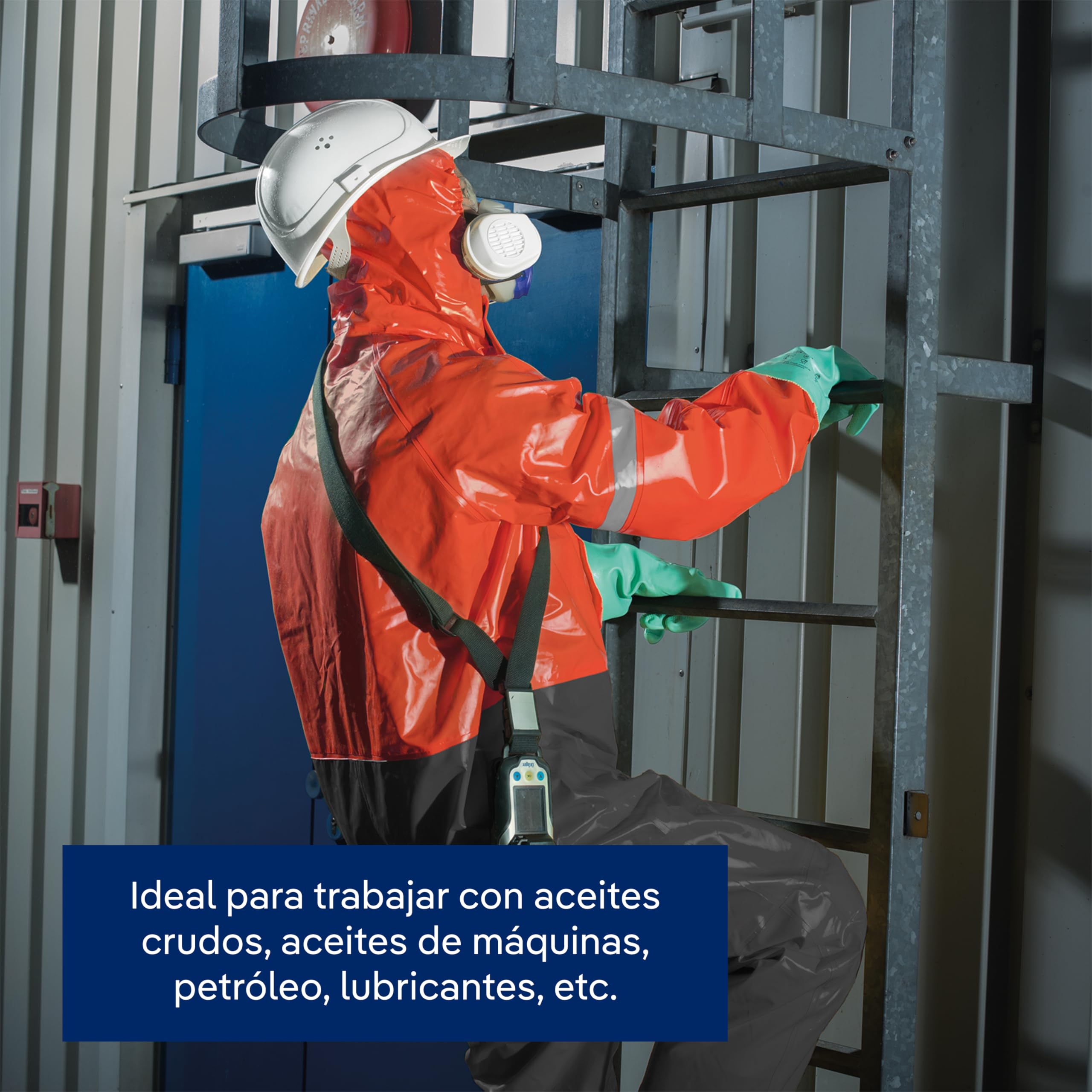 Dräger Mono de protección SPC 2400 Flexothane | Traje-peto de seguridad y Tejido transpirable - Especialmente ligero con aprox. 0,7 kg