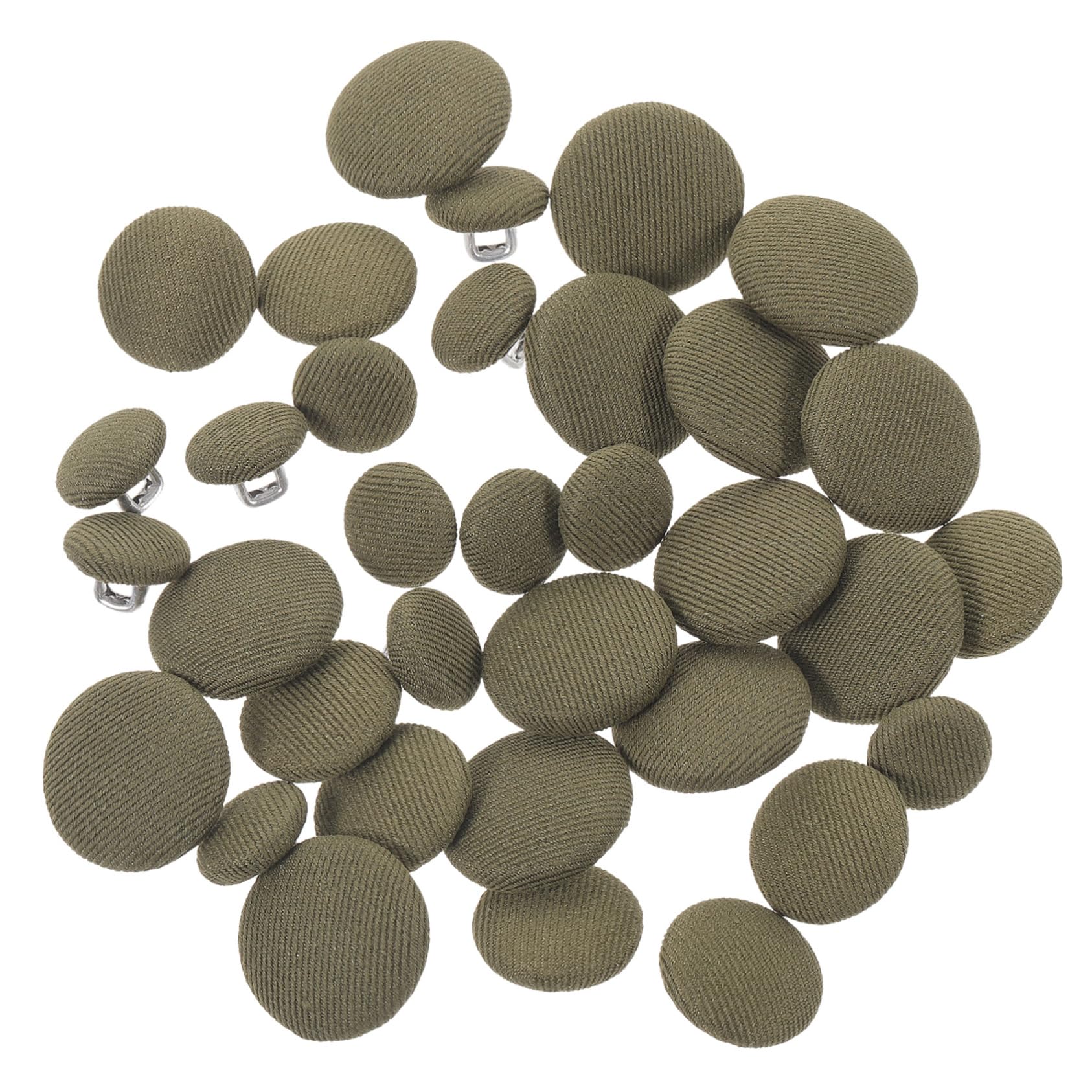 Operitacx 300piezas Botones Redondos Para Ropa Botones De Costura Decorativos Para Abrigos y Manualidades Kit De Diy