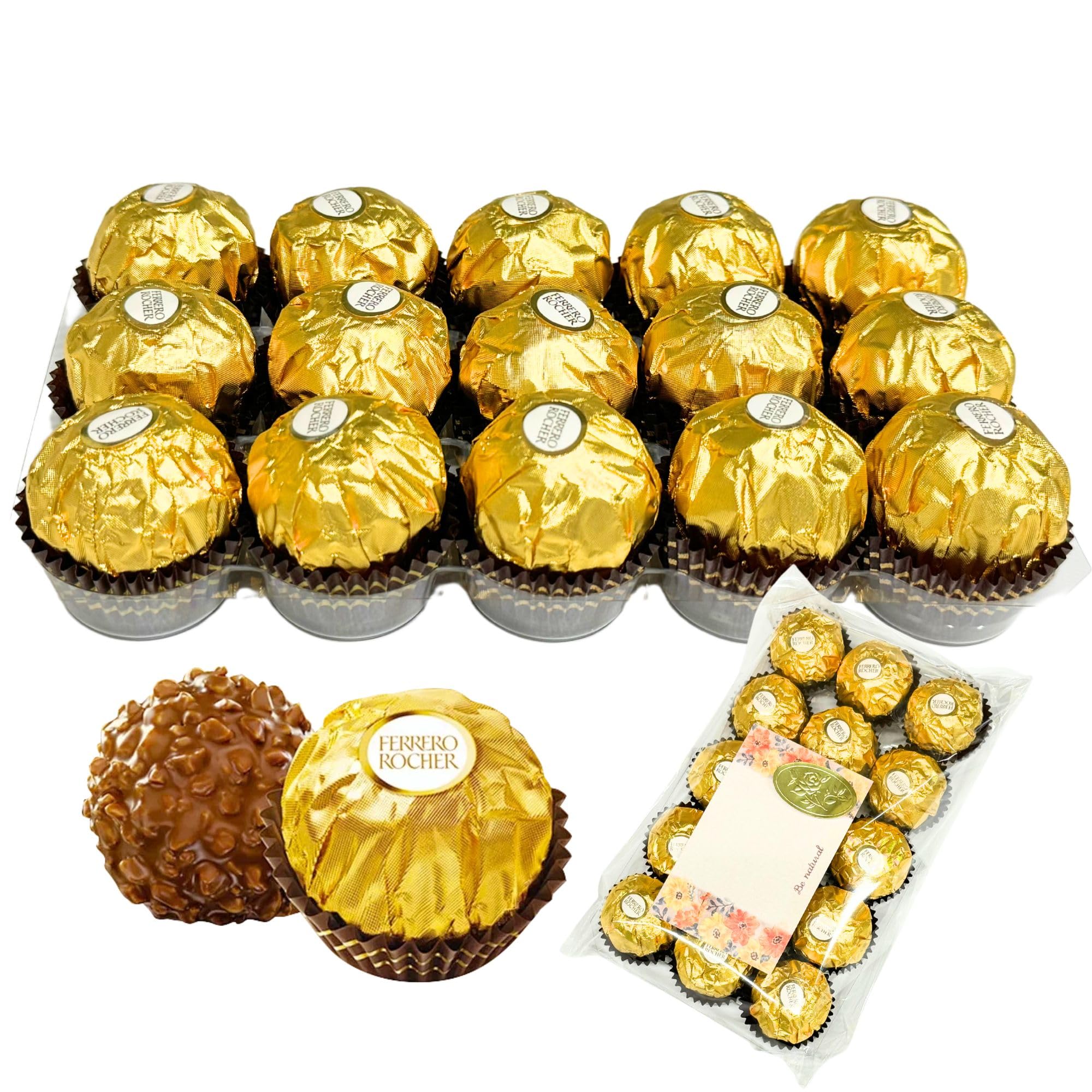 Amazon | フェレロ ロシェ 15 個 セット チョコレート 個包装〔 ギフト 