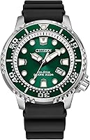 Vista 10 de Citizen Promaster Dive Eco-Drive Watch, 3-Hand Date, ISO Certified, Luminous Hands and Markers, Rotating Bezel