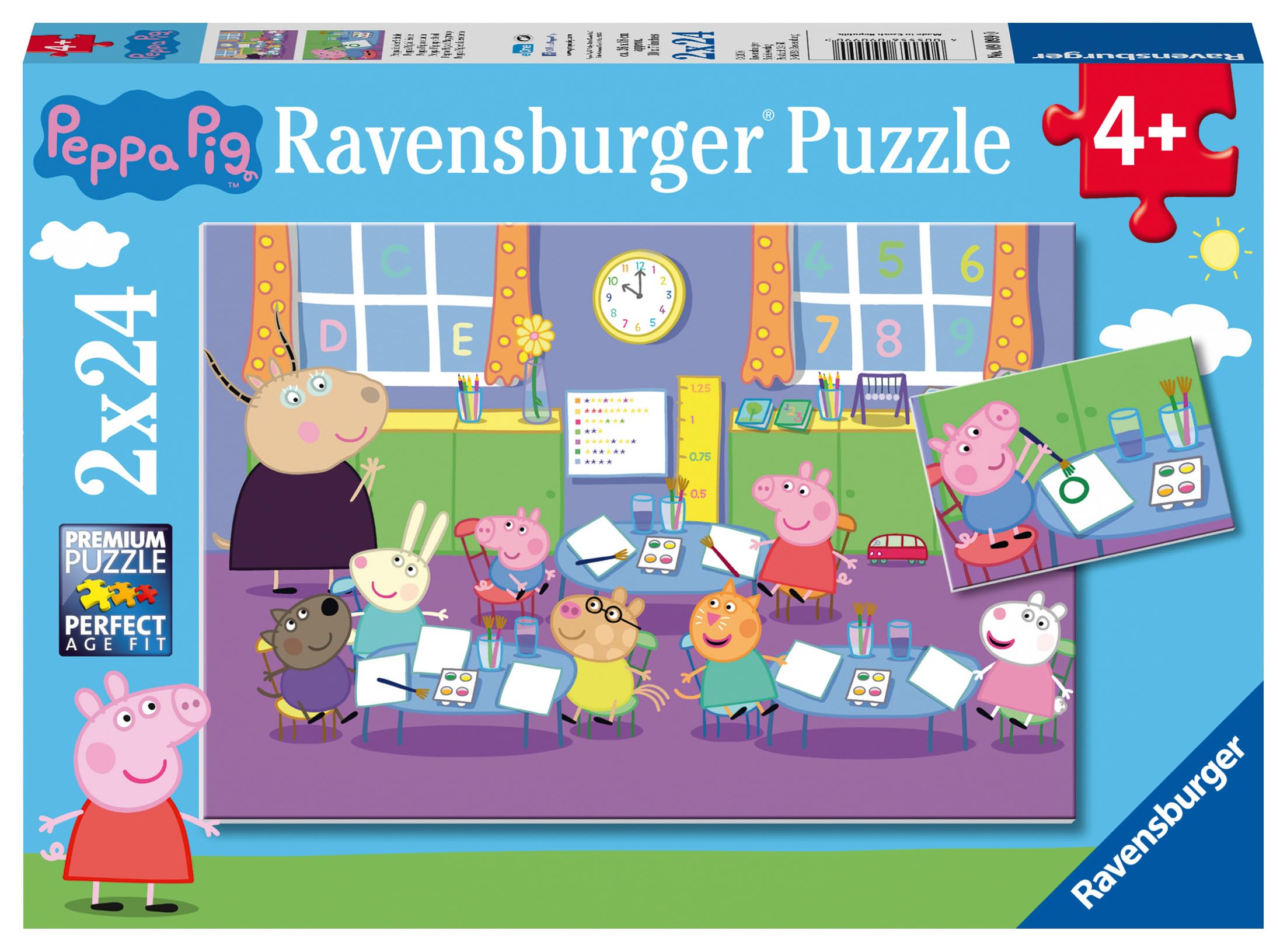 Ravensburger Children Puzzles Peppa at School - Ages 4+