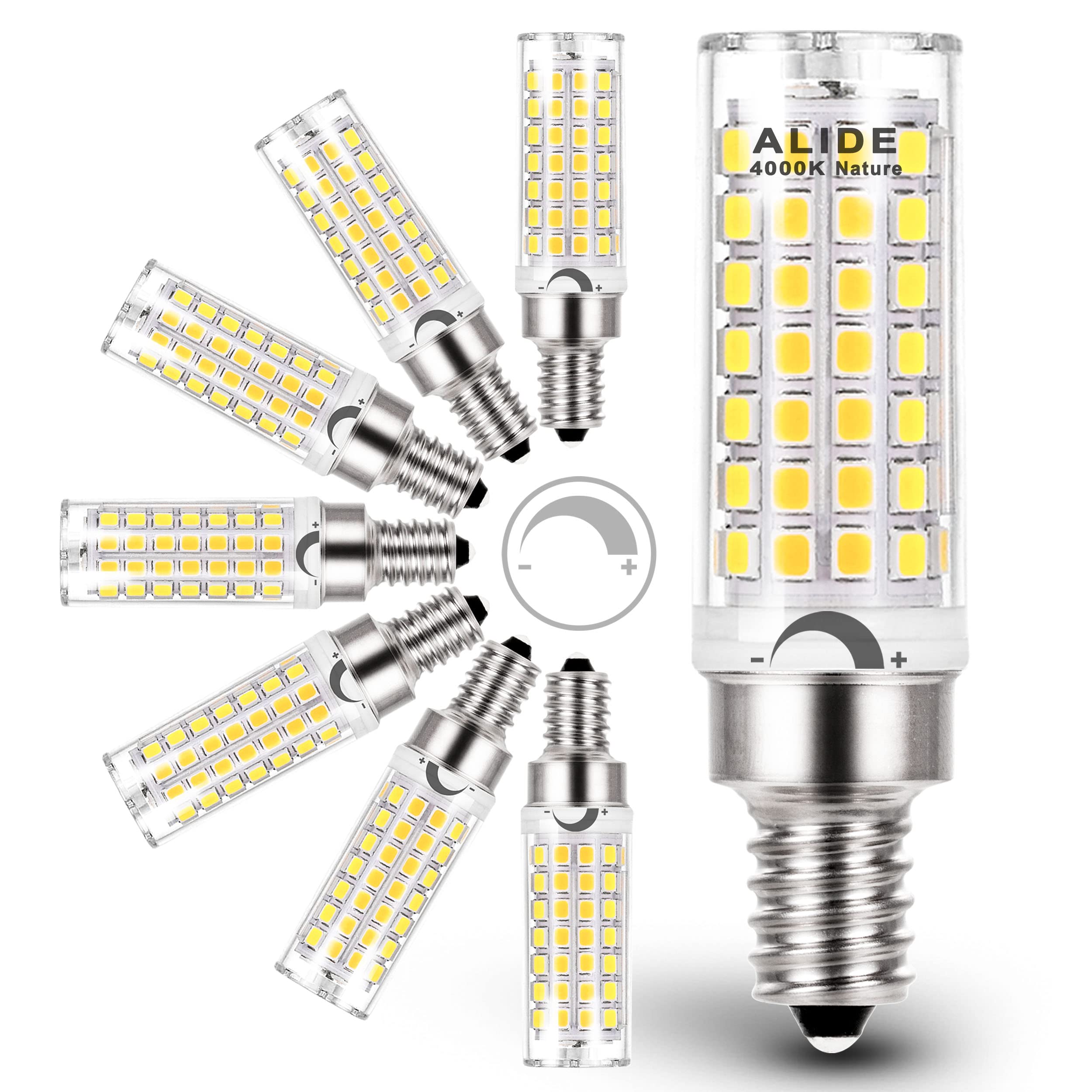 Photo 1 of ALIDE E12 Candelabra LED Bulbs, 60W Equivalent