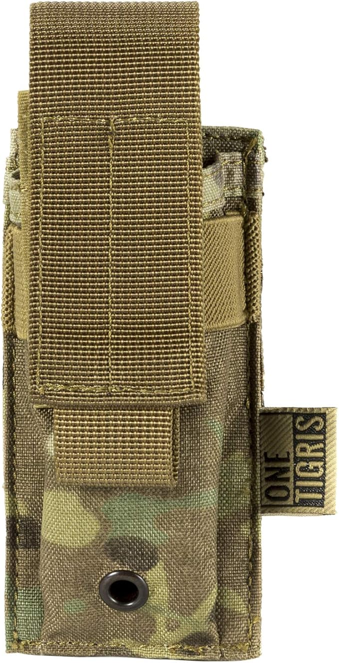 Tactical Molle Single Pistol Mag Pouch Mini EDC Organizer