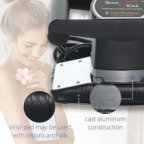 Miniatura 6 de Core Products Jeanie Rub Masajeador de velocidad variable MicroBeads Compresión de ojos secos Paquete de calor húmedo