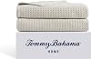 Tommy Bahama- Bath Sheet Set, Highly Absorbent Cotton Bathroom Decor, Low Linting & Fade Resistant Northern Pacific Light Brown, 2 Piece