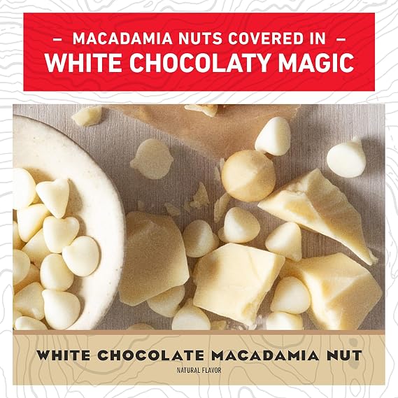 CLIF BAR - White Chocolate Macadamia Nut Flavor - Made with Organic Oats - Non-GMO - Plant Based - Energy Bars - 2.4 oz. (12 Pack)