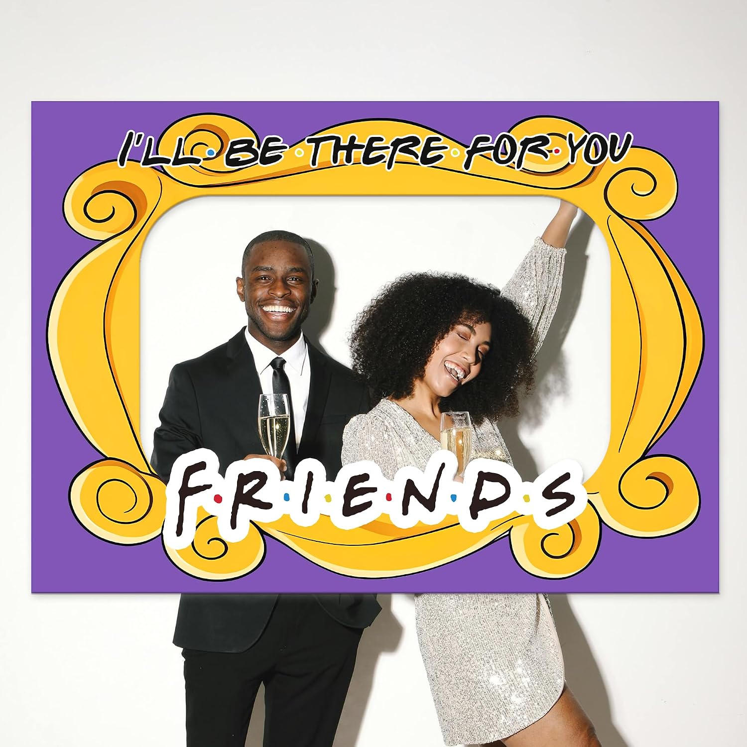 Friends Themed Photo Booth Props, Friends Merchandise Party Decorations