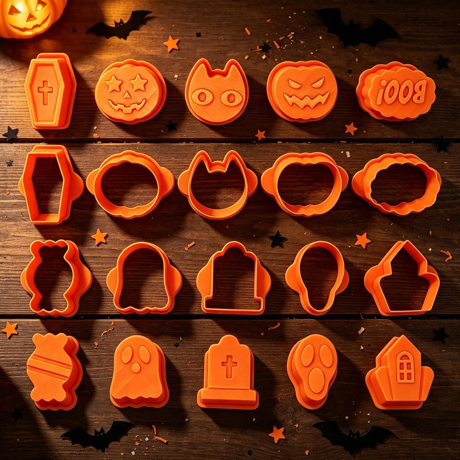 Stampo per Halloween a forma di scheletro di