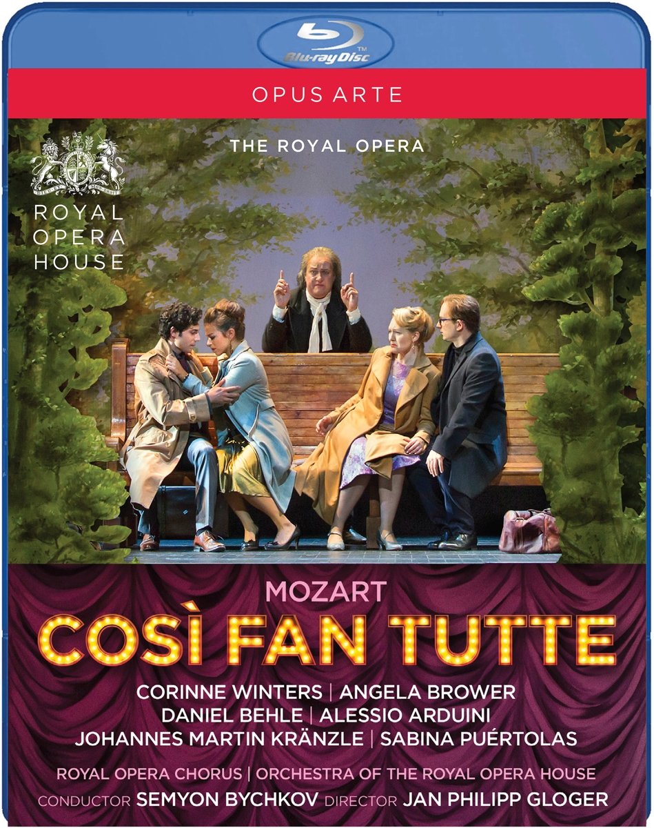 Wolfgang Amadeus Mozart: Cosi fan tutte [Blu-ray] [Region Free]