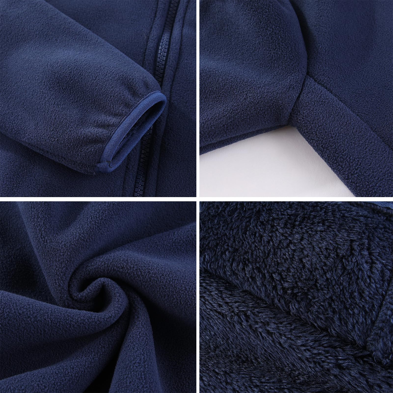 Veste en polaire pour tout-petit, épaisse, à fermeture éclair intégrale, à manches longues, manteau chaud pour bébés garçons et filles, automne, printemps, hiver
