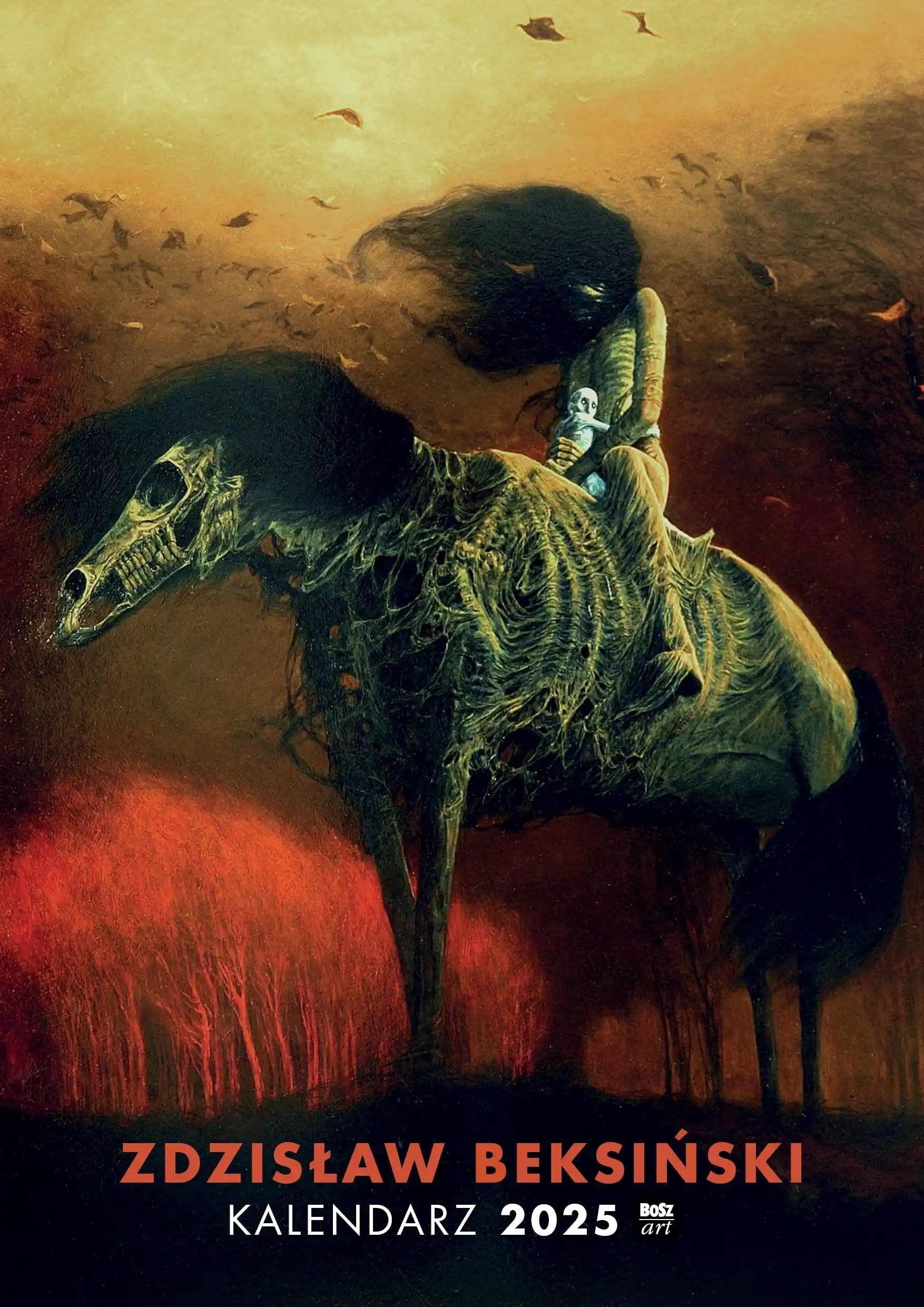 Amazon.com: Zdzisław Beksiński Wall Calendar 2025, size A3
